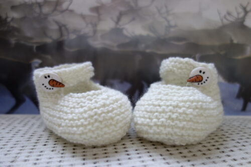 Babyslofjes 'Snögubbe'